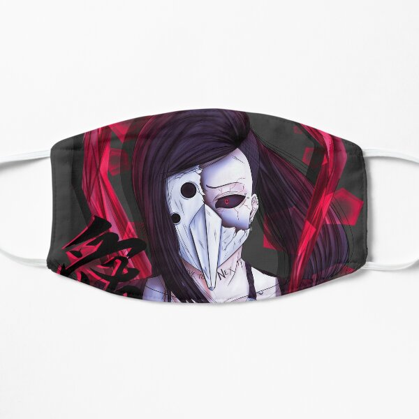 Edgy Face Masks Redbubble - 20 kaneki mask roblox pictures and ideas on weric