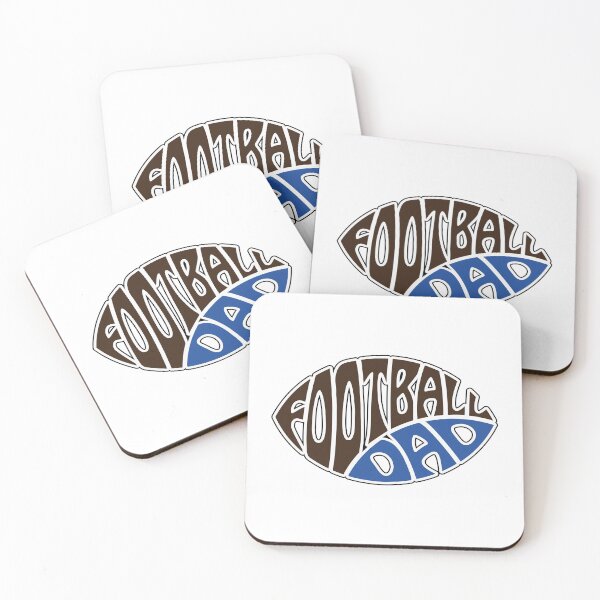 Item preview, Football Dad drawing Father's Day gift idea Artistic design designed and sold by BRtisticDesigns.