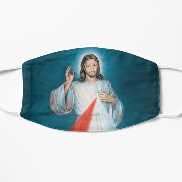 Divine Mercy Flat Mask