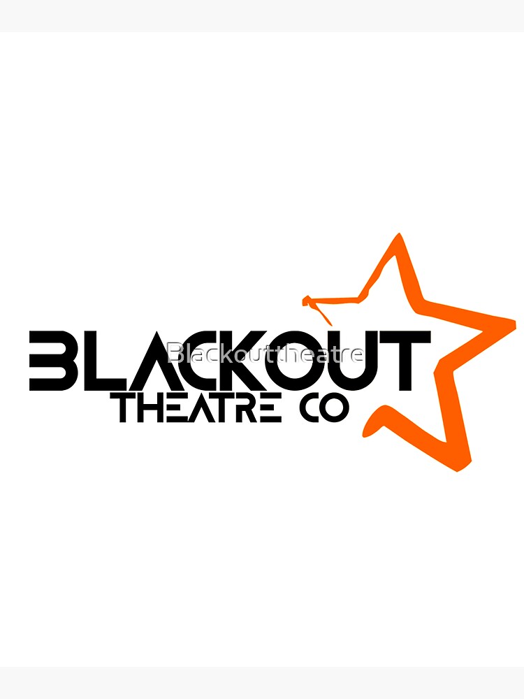 Blackout Theatre Company Logo (Black Print) by Blackouttheatre