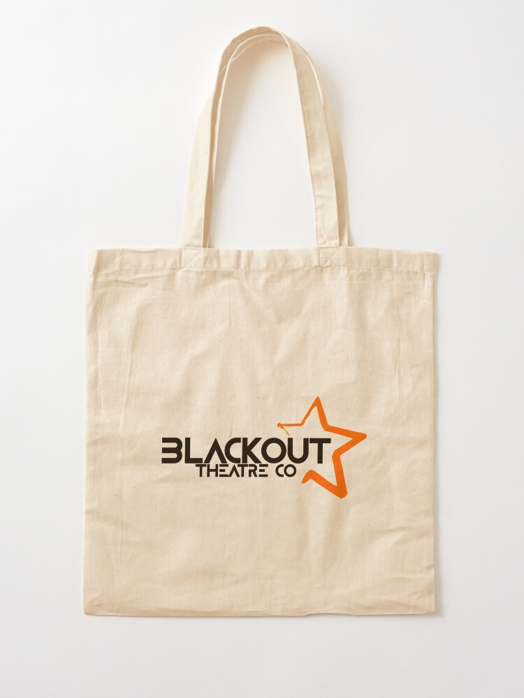 Alternate view of Blackout Theatre Company Logo (Black Print) Tote Bag
