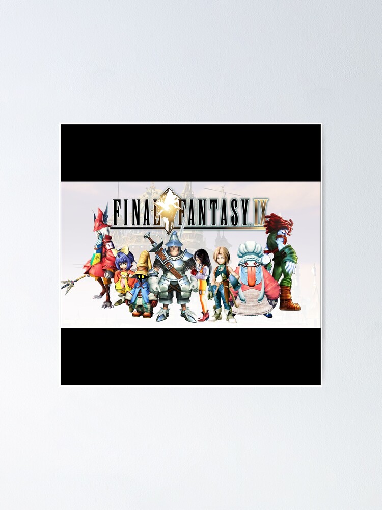 Final Fantasy IX Cast & Logo | Poster