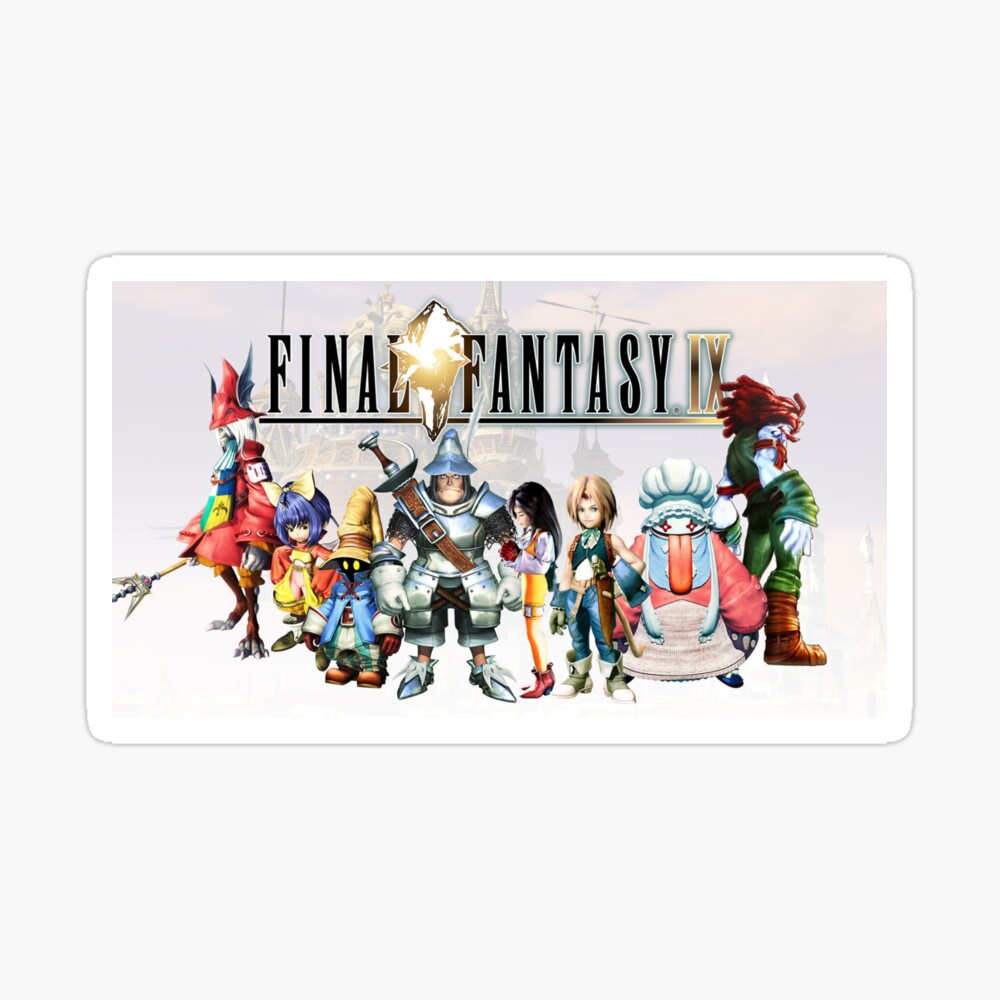 Final Fantasy Ix Cast Logo Iphone Case For Sale By Cassidycreates Redbubble