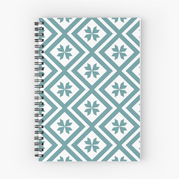 Item preview, Geometric Squares - Dusty Turquoise designed and sold by NolkDesign.