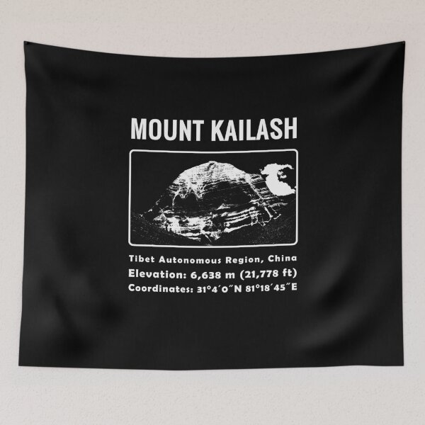 Item preview, Mount Kailash Gang Rinpoche Sacred Mountain Tibet designed and sold by h44k0n.