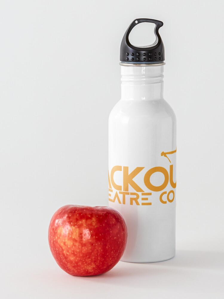 Alternate view of Blackout Theatre Company Logo (Gold Print) Water Bottle