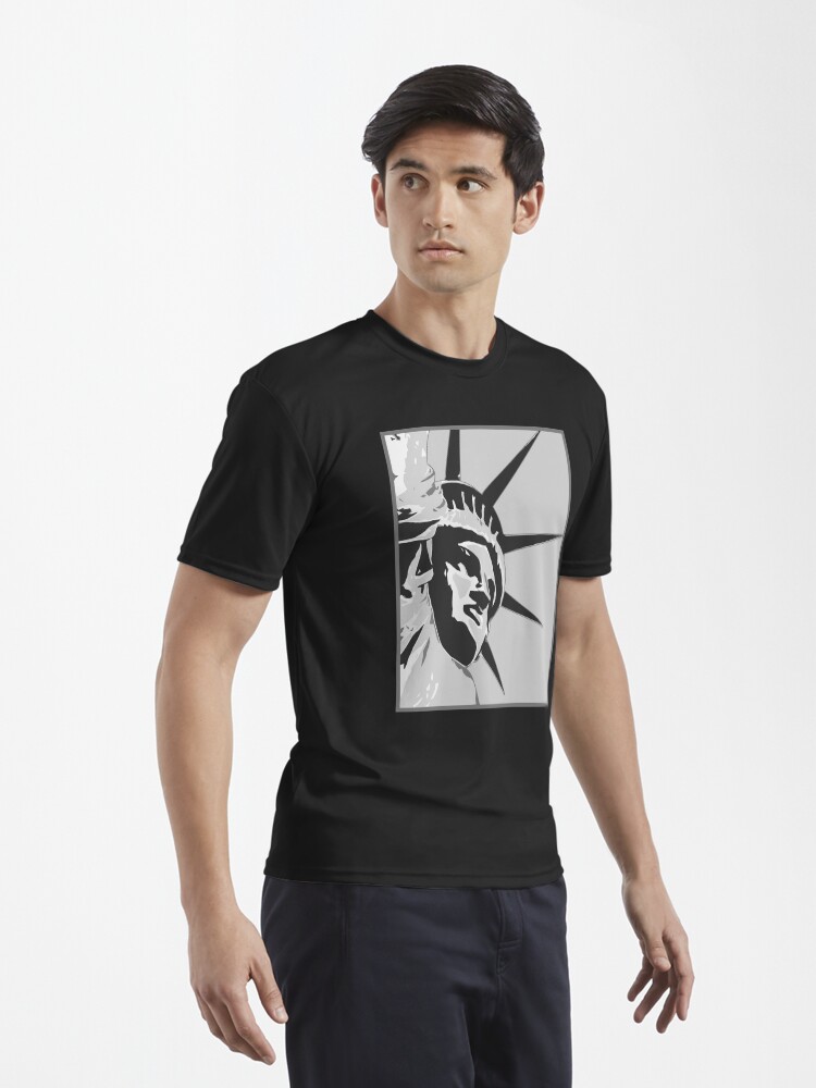 Alternate view of Face of Liberty Active T-Shirt