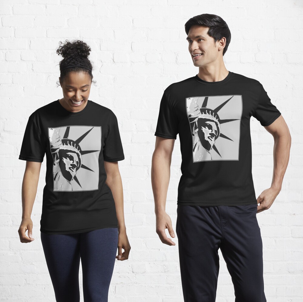 Face of Liberty Active T-Shirt