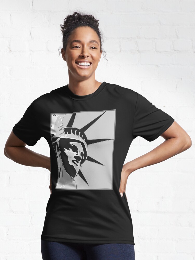 Alternate view of Face of Liberty Active T-Shirt