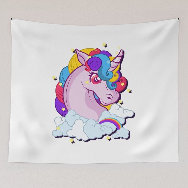Item preview,   funny cute Unicorn  head designed and sold by zaki ⭐⭐⭐⭐⭐.