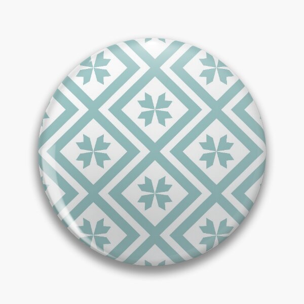Item preview, Geometric Squares - Pastel Turquoise designed and sold by NolkDesign.