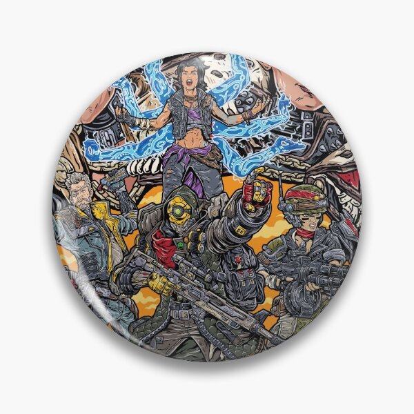 Item preview, Borderlands 3  FL4K Beastmaster Amara Siren Moze Gunner Zane Operative Troy and Tyreen Calypso designed and sold by ProjectX23.