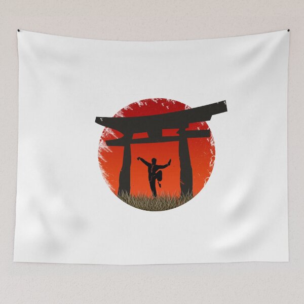 Item preview, Japan temple, Tai Chi Zen, Kung Fu, Red Sun gift designed and sold by Kuma518.