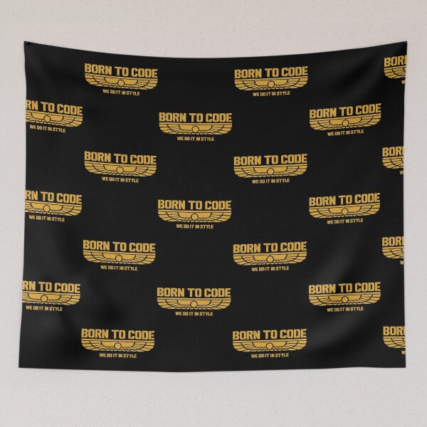 Item preview, Born to code - We do it in style designed and sold by clubtee.