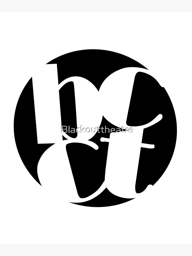 Throwback Blacktown Theatre Company Logo (Black Print) by Blackouttheatre