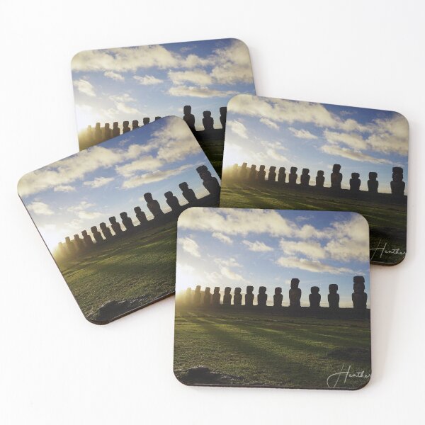 Item preview, Ahu Tongariki, Easter Island designed and sold by For The Love Of Travel.