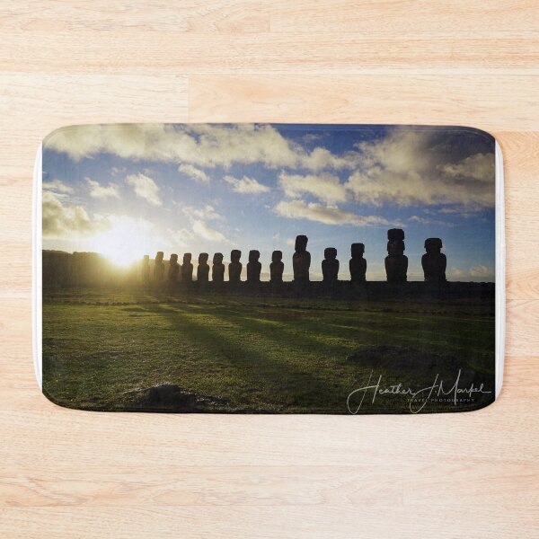 Item preview, Ahu Tongariki, Easter Island designed and sold by For The Love Of Travel.