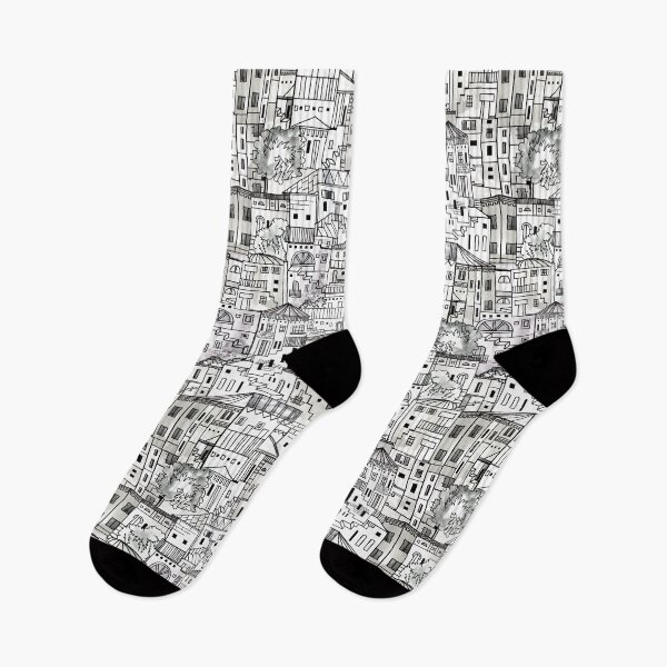Item preview, city - black and white background designed and sold by YlanaOm.
