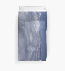 Fade into Blue Sky Duvet Cover