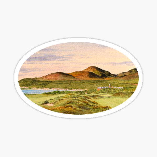 Royal County Down Golf Course Sticker