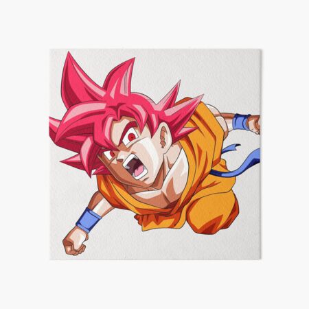 Goku SSJ Blue - Full Body Art Board Print by Quinjao