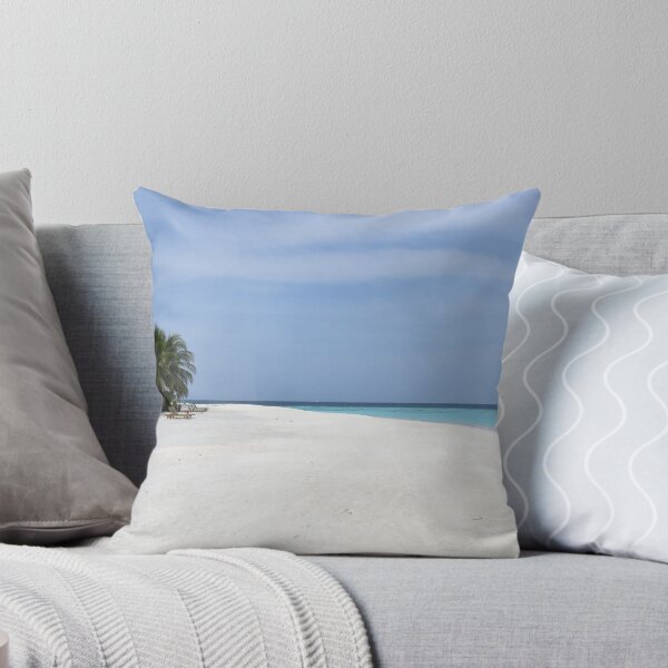 Item preview, The perfect day on an exotic island  - Sandy beach, palms, sky and sea designed and sold by Artlajf.