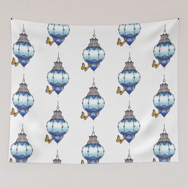 Item preview, blue limelight designed and sold by rossdecoart.