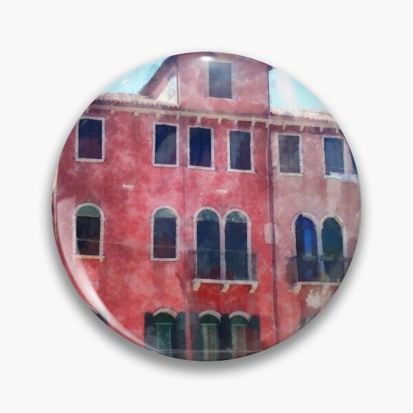 Item preview, Laundry Day at the Red House, Venice, Italy designed and sold by FOLK ART FUSION by heidiannemorris.