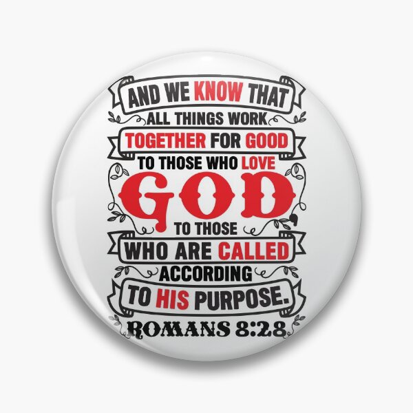 Item preview, Romans 8:28 designed and sold by plushism.