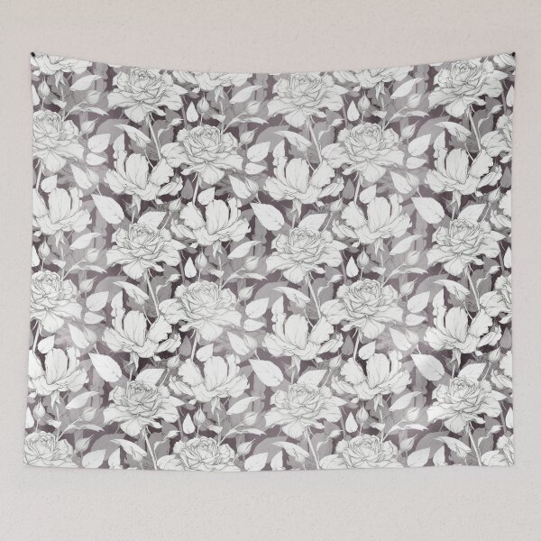 Item preview, background with beautiful white roses designed and sold by YlanaOm.