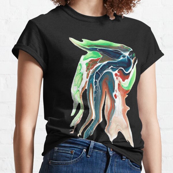 Creature of colors - acrylic painting Classic T-Shirt