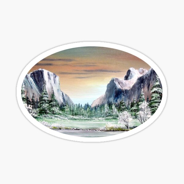 Yosemite Valley Sticker