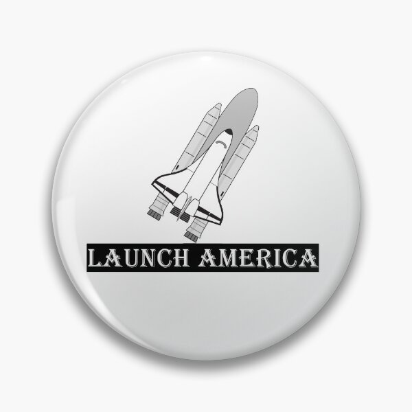 Item preview, Launch America NASA T-shirt designed and sold by khaledezzat77.