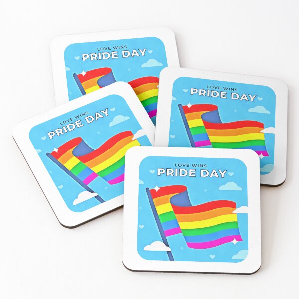 Item preview, LGBT, Gay and Lesbian Quotes, Designs of Rainbows Flags and Hearts (1) designed and sold by QuoteMan.