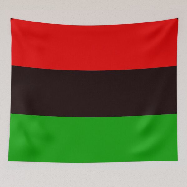 Item preview, Black nationalism flag designed and sold by luggagestickers.