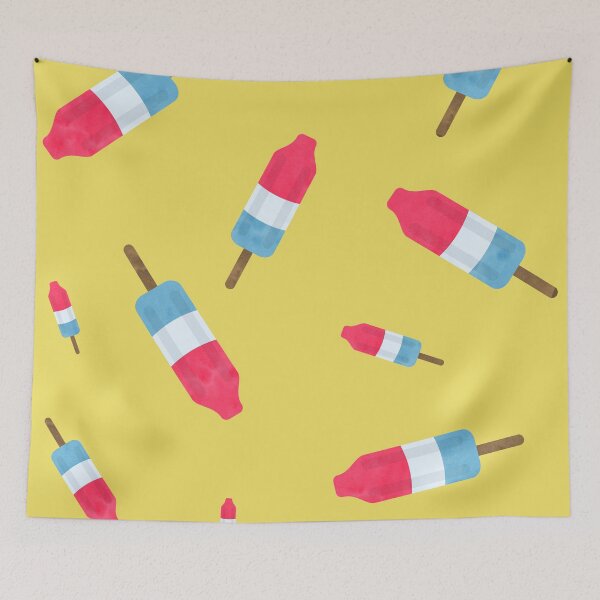 Item preview, Popsicles - Retro Pattern designed and sold by Octavia Soldani.