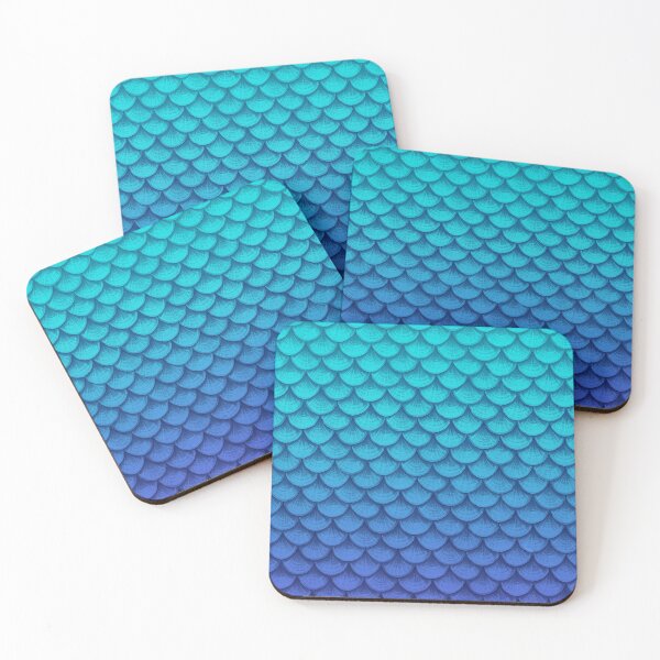 Item preview, Mermaid Scales Teal designed and sold by jopieart.