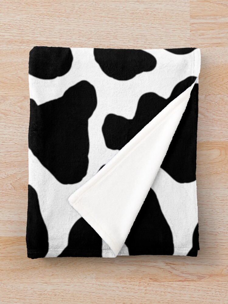 "White cow" Throw Blanket by ARTStudio88 Redbubble