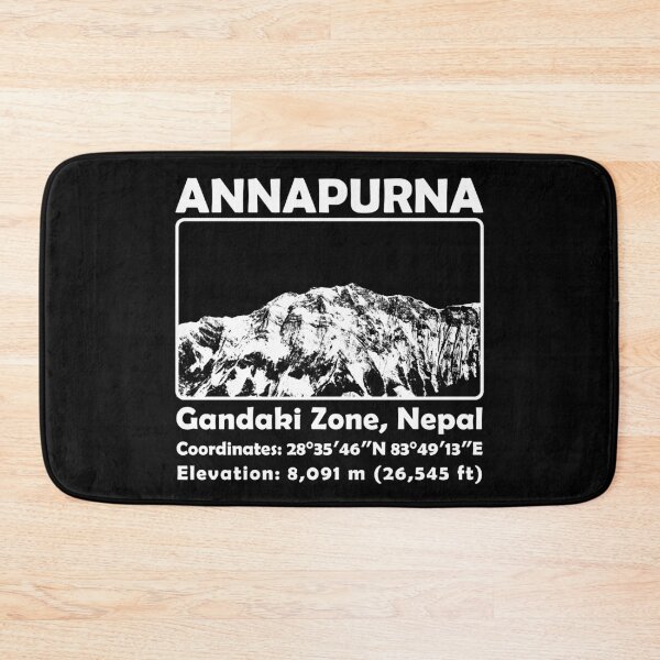 Item preview, Annapurna Massif Nepal Mountain Climbing Trekking designed and sold by h44k0n.