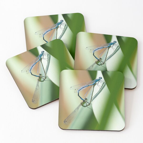 Item preview, Azure Damselflies Mating designed and sold by MargaretClavell.