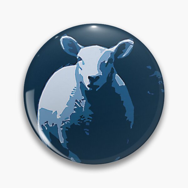 Item preview, Blue lamb  designed and sold by Marju Rose.