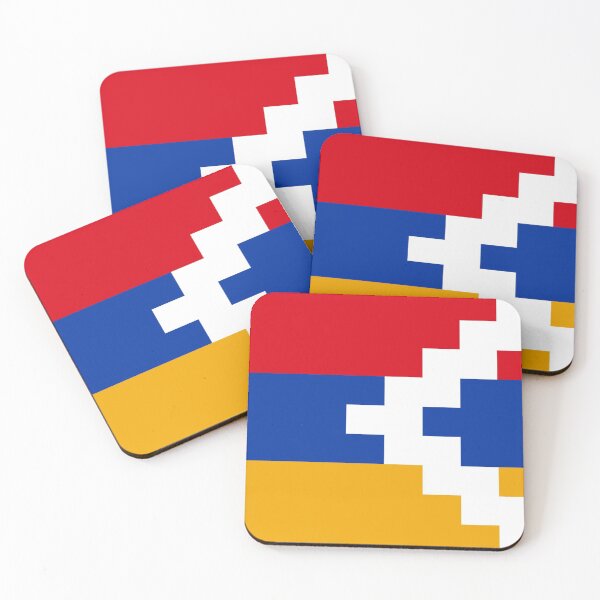 Item preview, Nagorno-Karabaj flag designed and sold by luggagestickers.