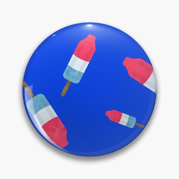 Item preview,  Popsicles -  Retro Pattern - (cobalt blue background) designed and sold by Octavia Soldani.
