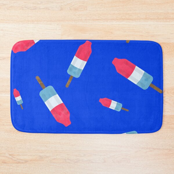Item preview,  Popsicles -  Retro Pattern - (cobalt blue background) designed and sold by Octavia Soldani.