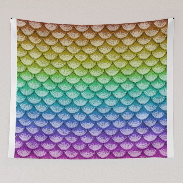 Item preview, Mermaid Scales Dark Rainbow designed and sold by jopieart.