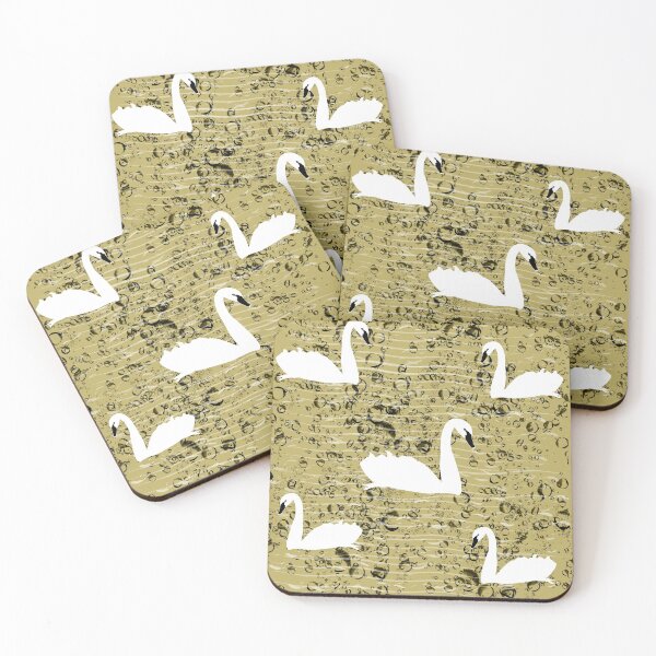 Item preview, Duck in water layer with avocado background designed and sold by SueSakpal.