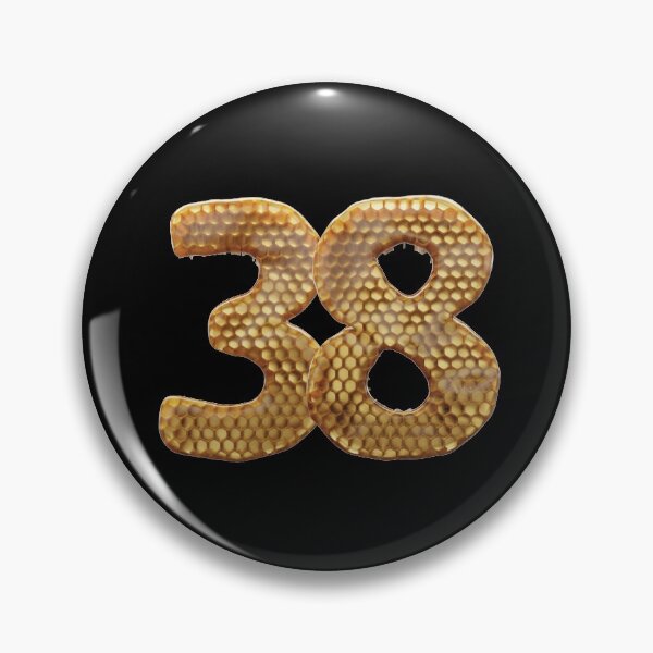 Item preview, 38 Number 3d Honey Numbers Font designed and sold by HelloFromAja.