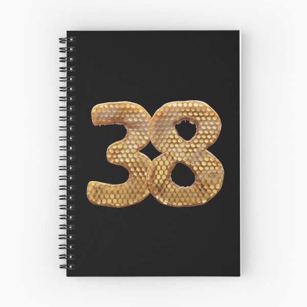 Item preview, 38 Number 3d Honey Numbers Font designed and sold by HelloFromAja.