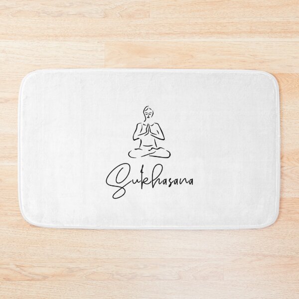 Artikelvorschau, Sukhasana Yoga Position entworfen und verkauft von Statim.
