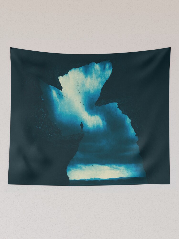 Alternate view of Spaces - Levitation Dream Tapestry
